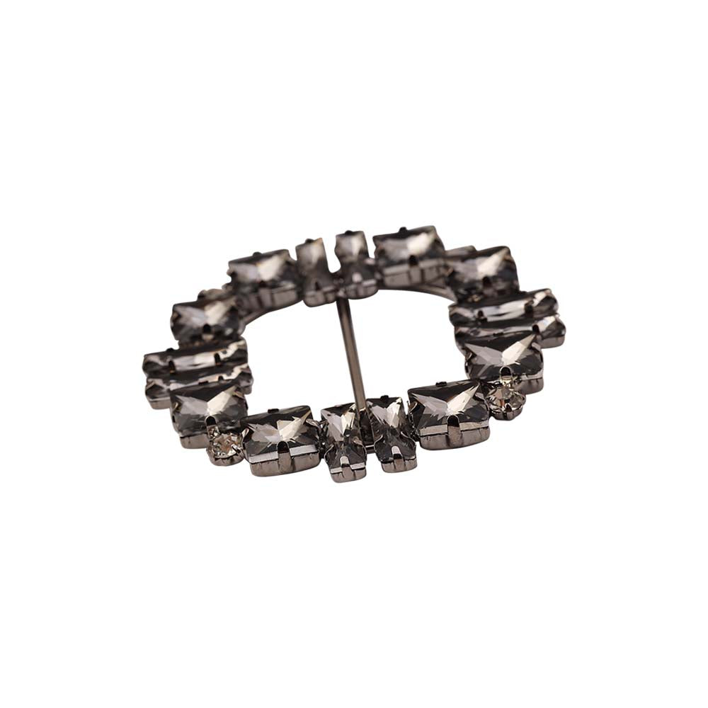 Glistening Diamond Belt Buckle for Dresses/Belts/Shoes
