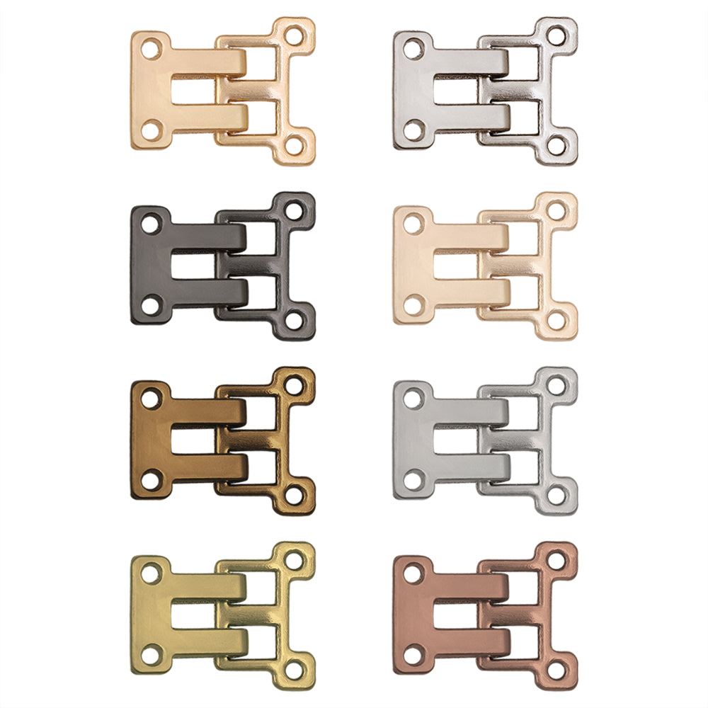 Hook & Eye Metal Fastener Classic Clasp Detail for Clothing