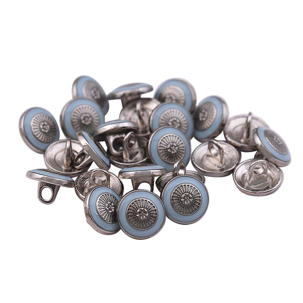 Round Shape Lamination Kurta/Shirt Enamel Metal Buttons