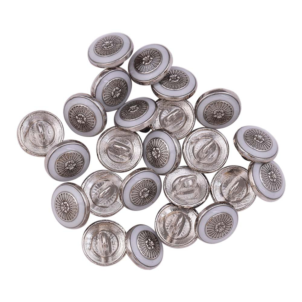 Round Shape Lamination Kurta/Shirt Enamel Metal Buttons