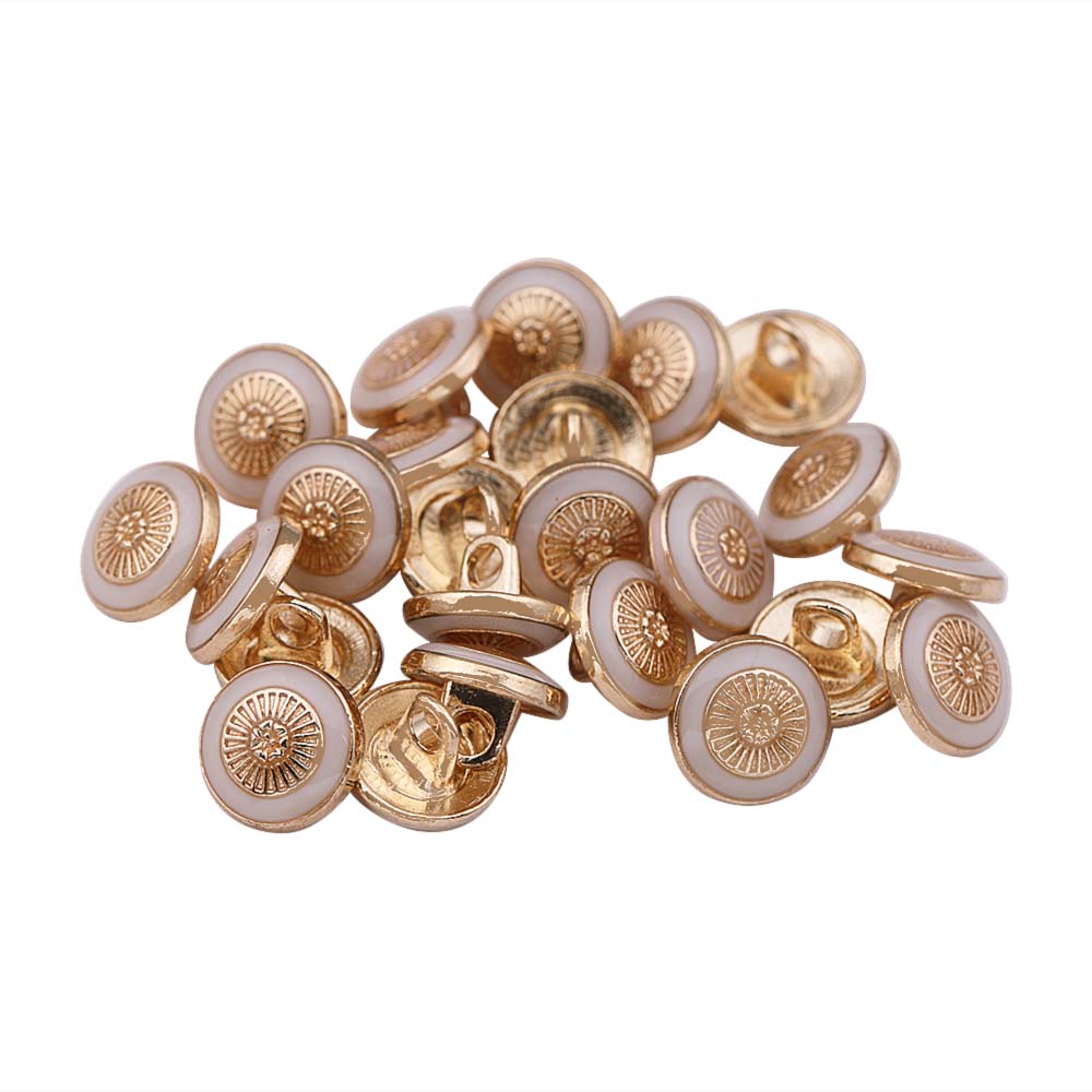 Round Shape Lamination Kurta/Shirt Enamel Metal Buttons