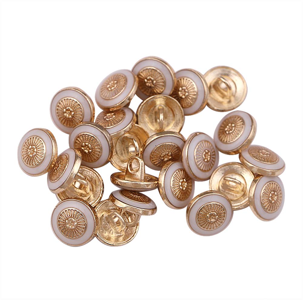 Round Shape Lamination Kurta/Shirt Enamel Metal Buttons