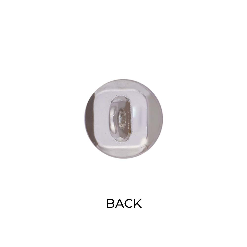 Classic Curved Edges Rounded Rim Pearl Button