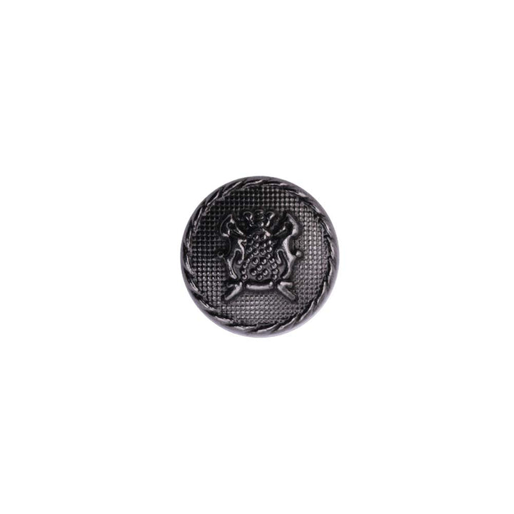 Round Rope Rim Design Logo Engraved Kurta Metal Buttons