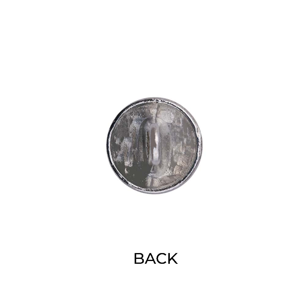 Western Style Round Shape Lamination Shirt/Kurta Metal Buttons