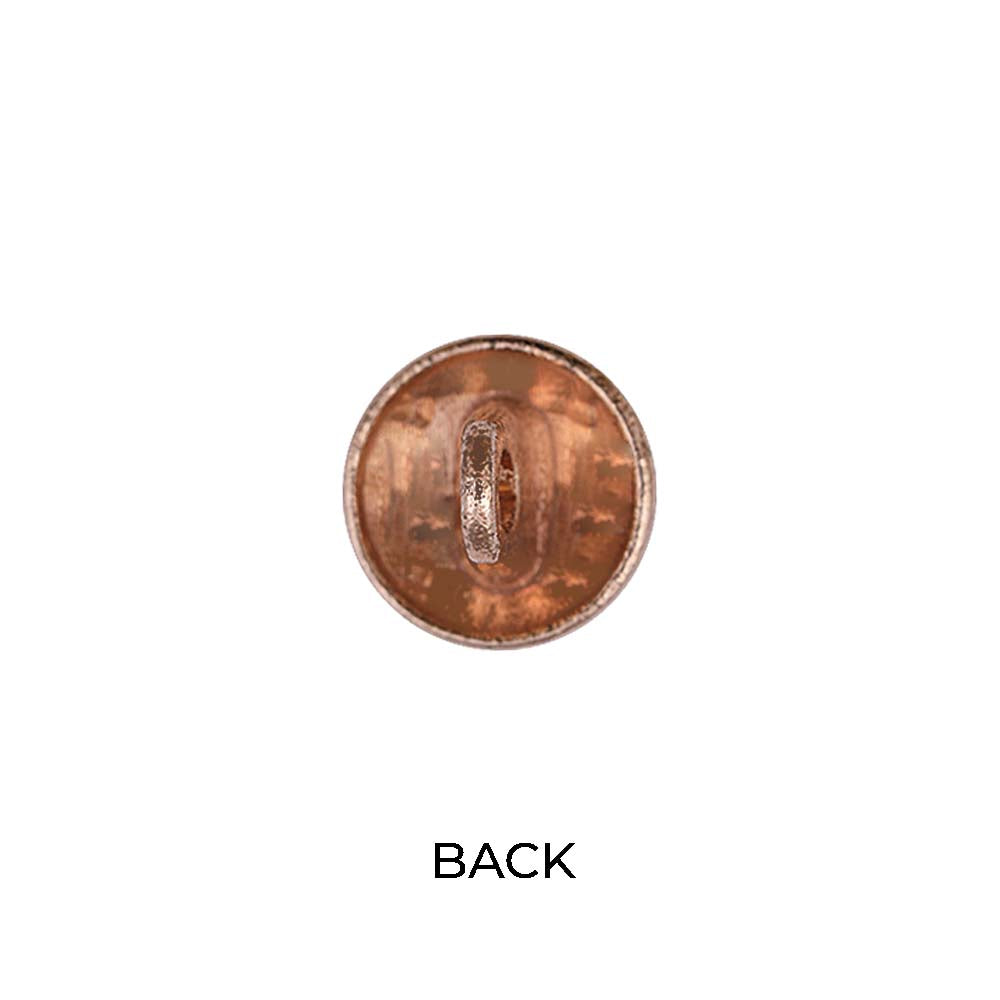 Western Style Round Shape Lamination Shirt/Kurta Metal Buttons