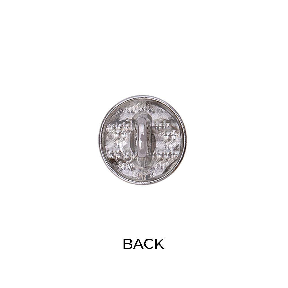 Round Shape Wavy Surface Engraved Design Kurta Metal Buttons