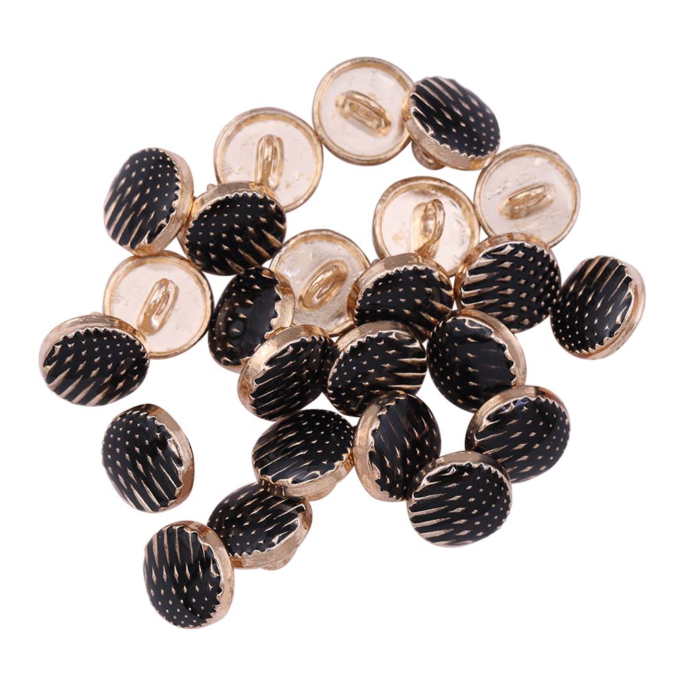 Designer Lamination Kurta/Kurti Loop Metal Buttons