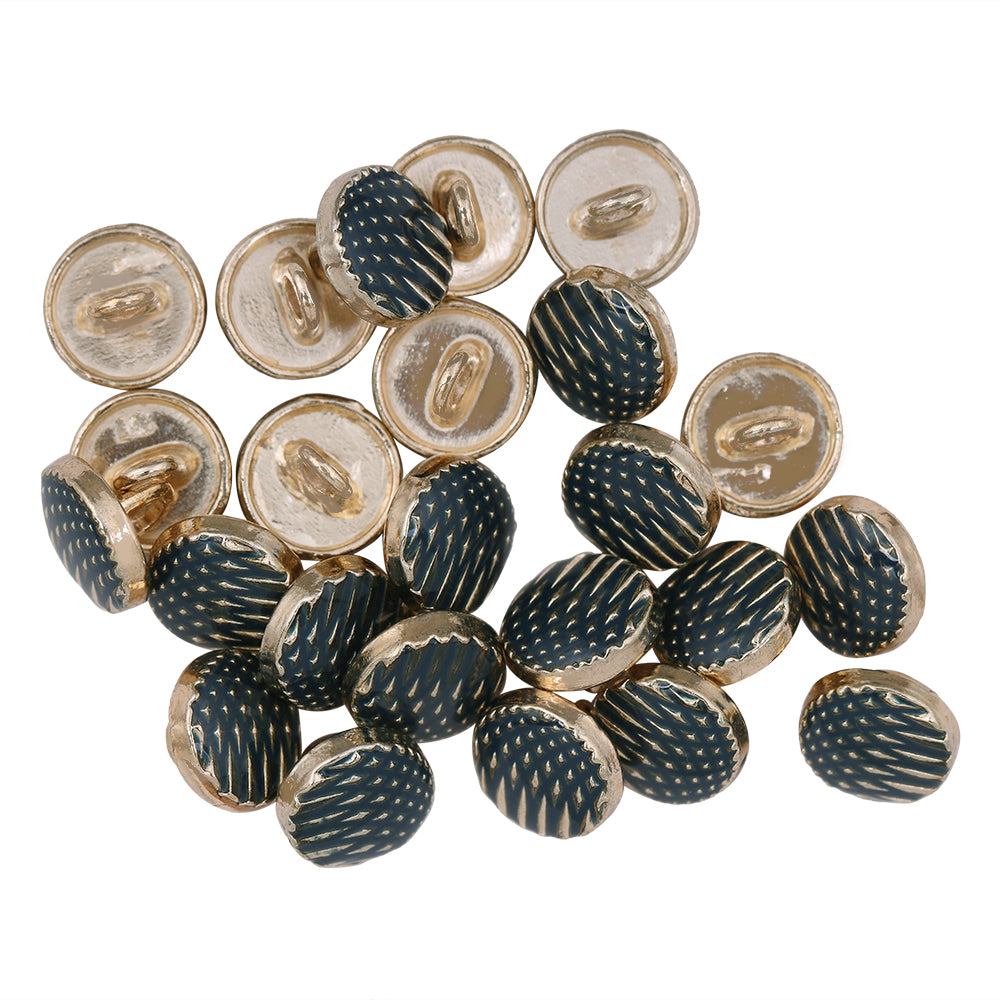 Designer Lamination Kurta/Kurti Loop Metal Buttons