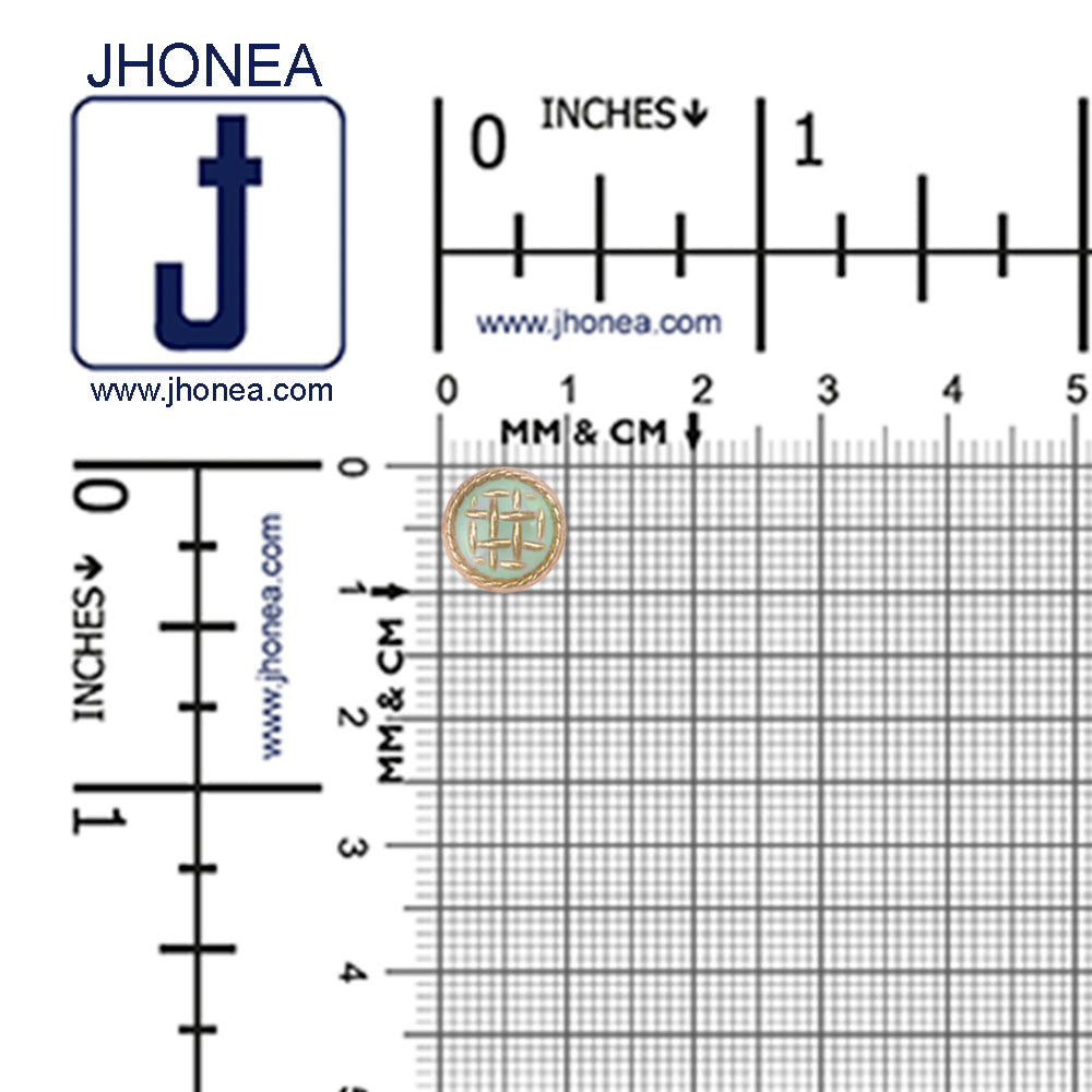 Checks Surface Lamination Kurta/Kurti Metal Buttons