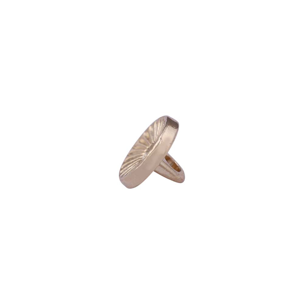 Hollow Surface Engraved Lines Western Style Metal Buttons