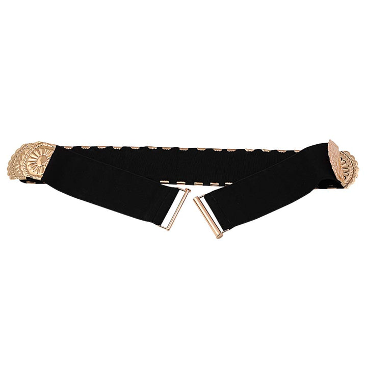 Trendy Stylish Designer Stretchable Waist Metal Belt