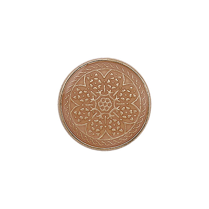 Traditional Design Lamination Shank Metal Buttons for Ethnic Wear