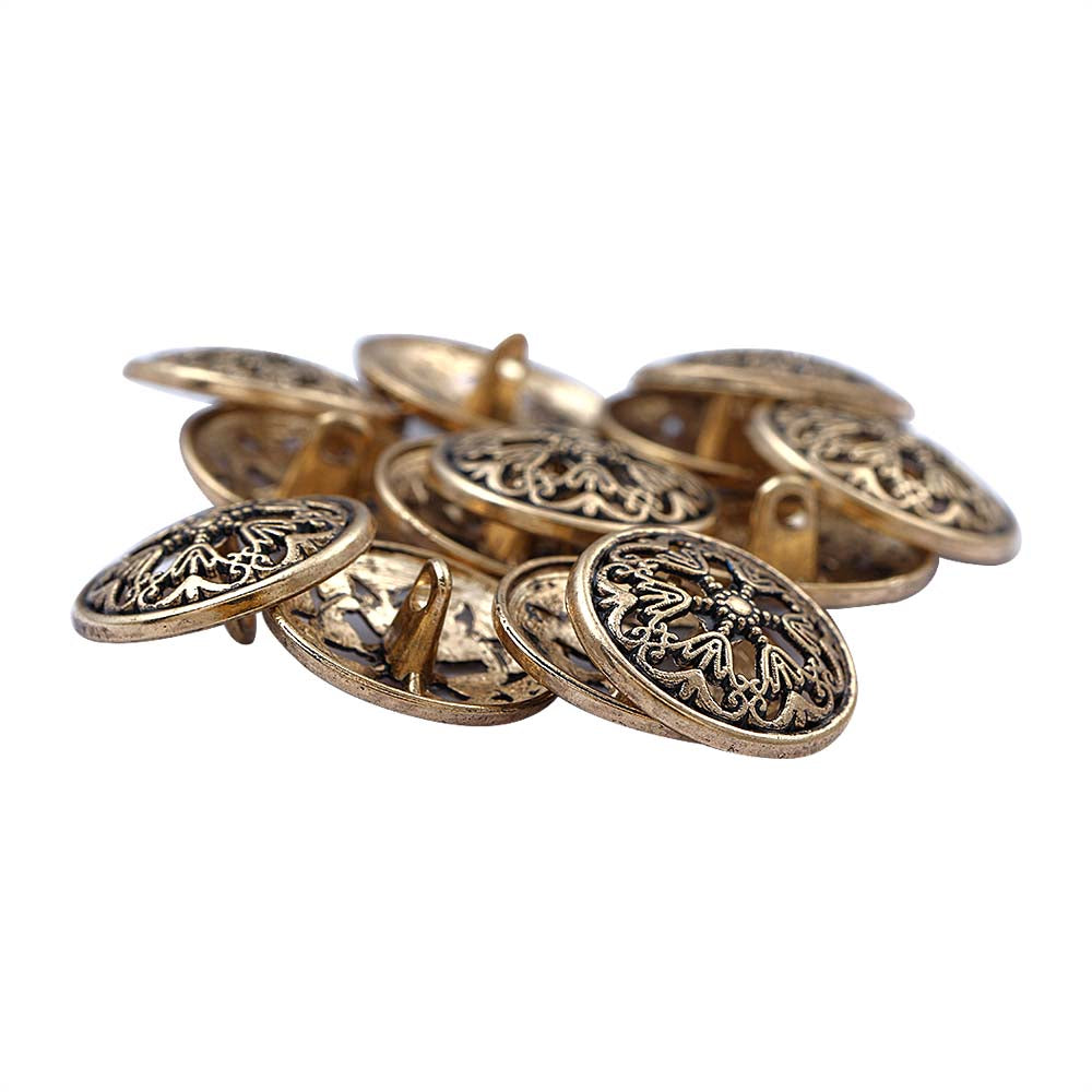 Antique Cutwork Design Buttons for Mens Ethnic Clothing