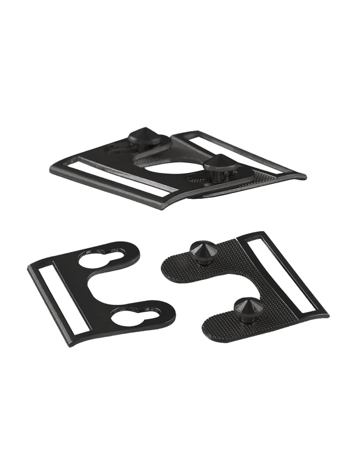 Premium Double Slot Interlocking Metal Closure Clasp Buckle for Bags/Belts