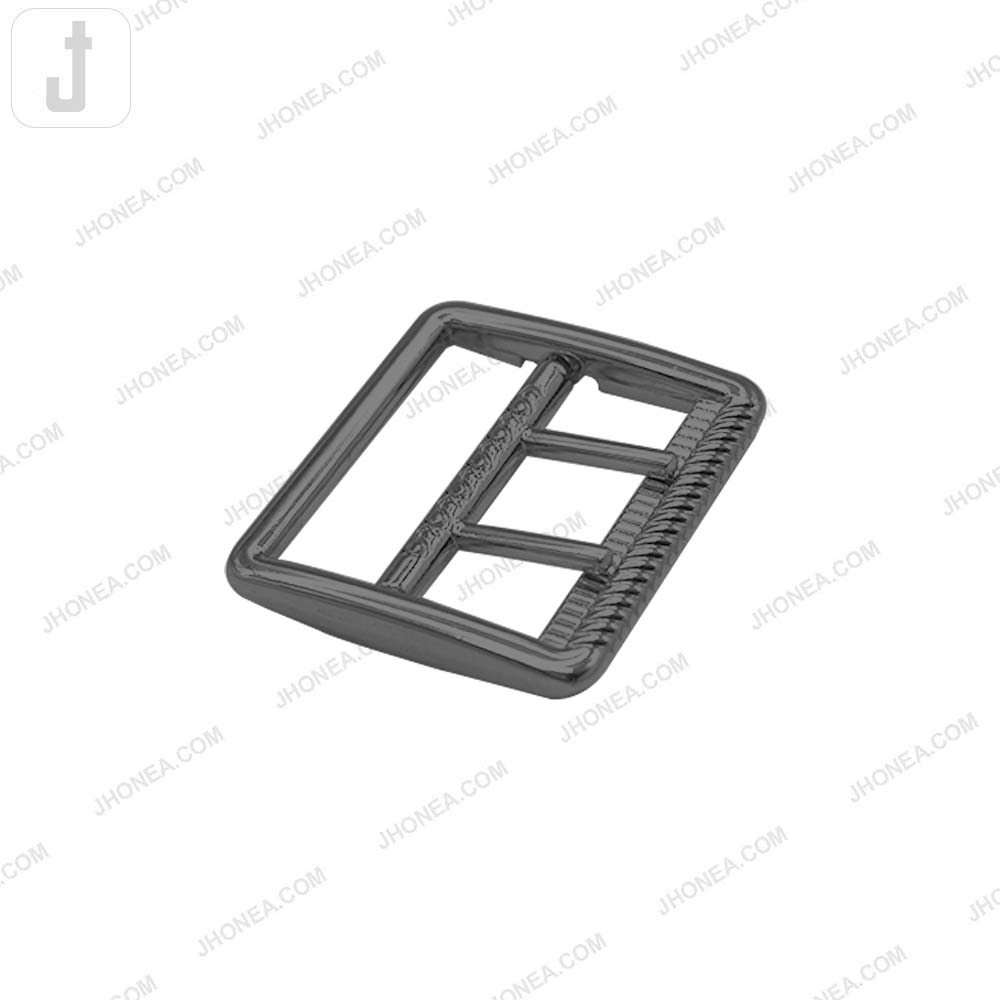 Modern Rectangular Shaped Metal Pant Buckle for Men’s & Women’s Apparel