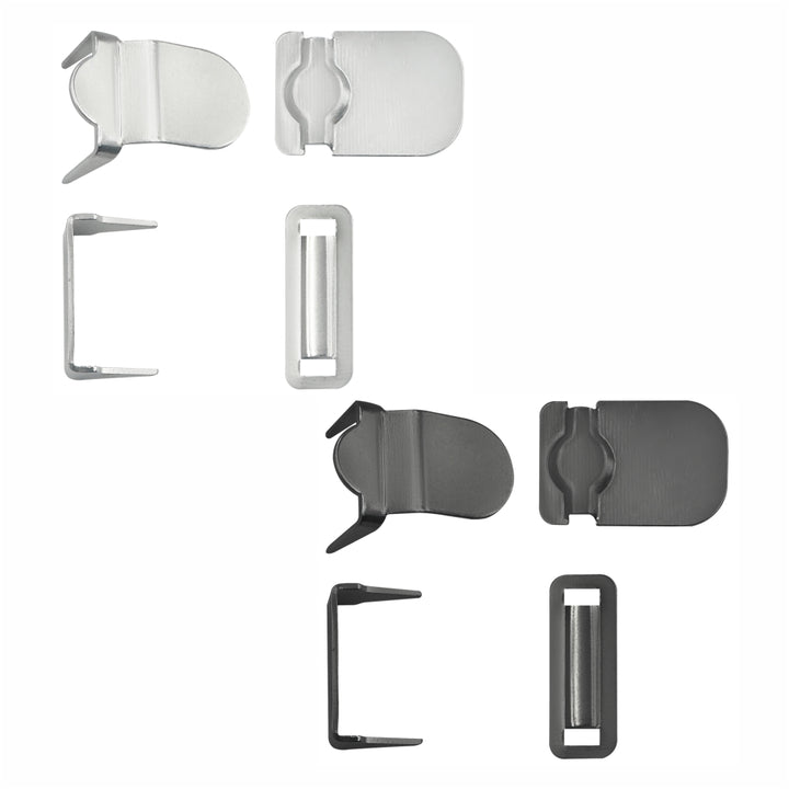 Sleek 4-Part Fasteners Hook Set For Pant/Skirts/Suits