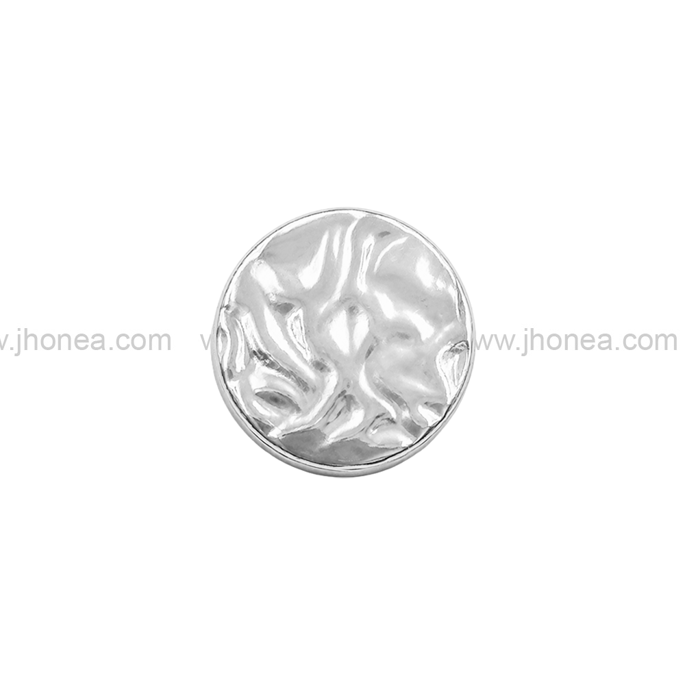 Round Shape Classic Hollow Back Shank Metal Button