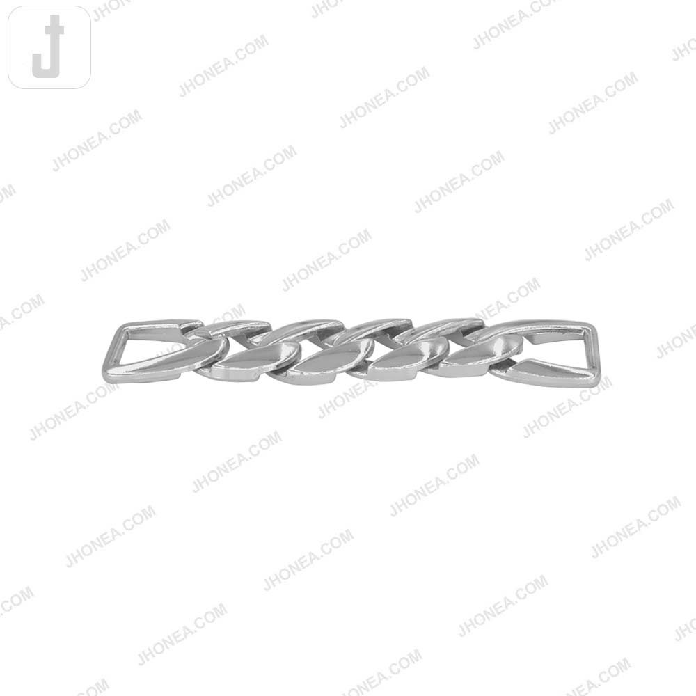 Quality Chain Design Shiny Finish Fashion Belt Buckle Accessory