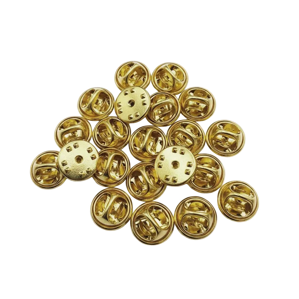 Brass Brooch Pin Back Clutch Fastener for Badges/Brooches