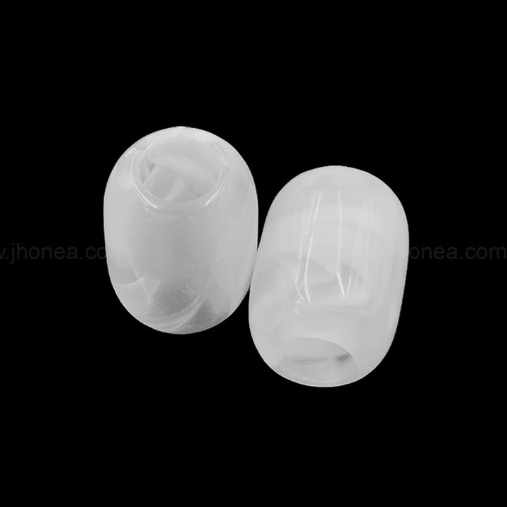 Stylish Black and White Polyester Beads for DIY Jewelry Accessories
