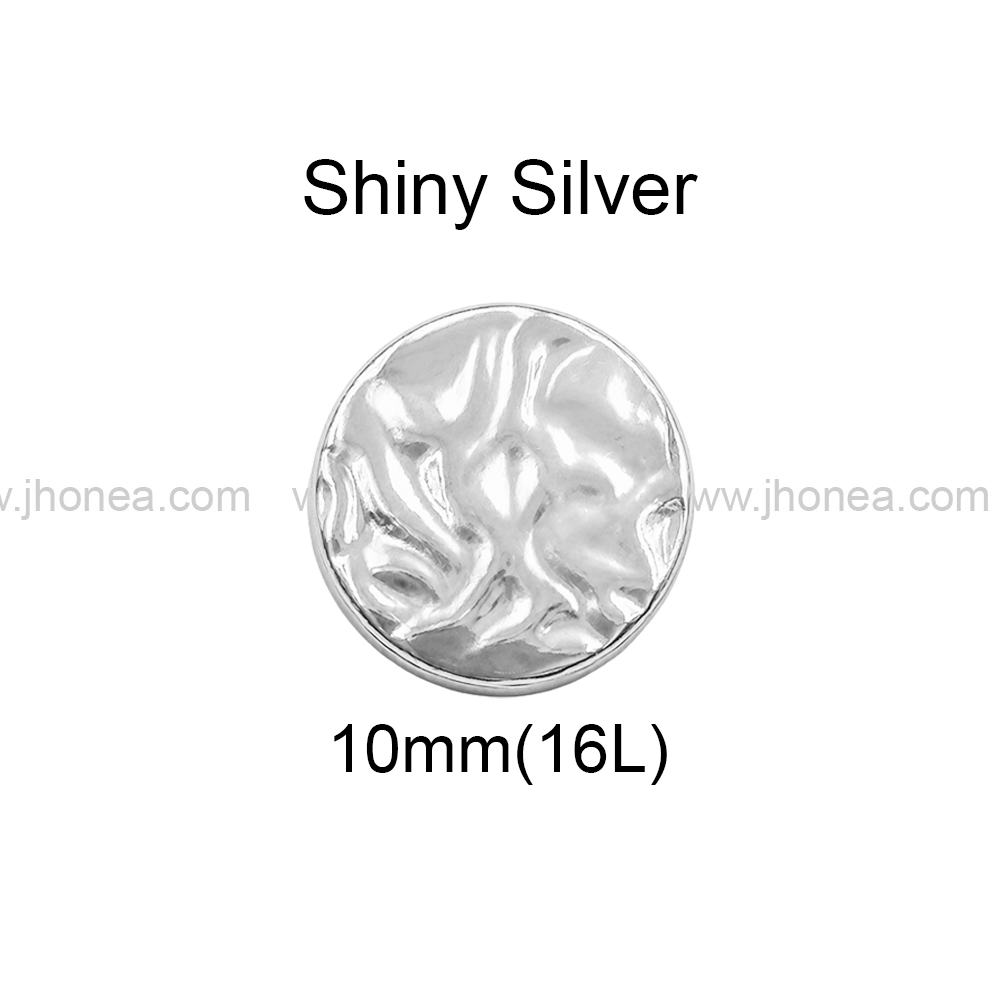Round Shape Classic Hollow Back Shank Metal Button