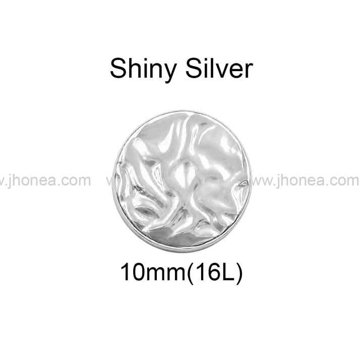 Round Shape Classic Hollow Back Shank Metal Button