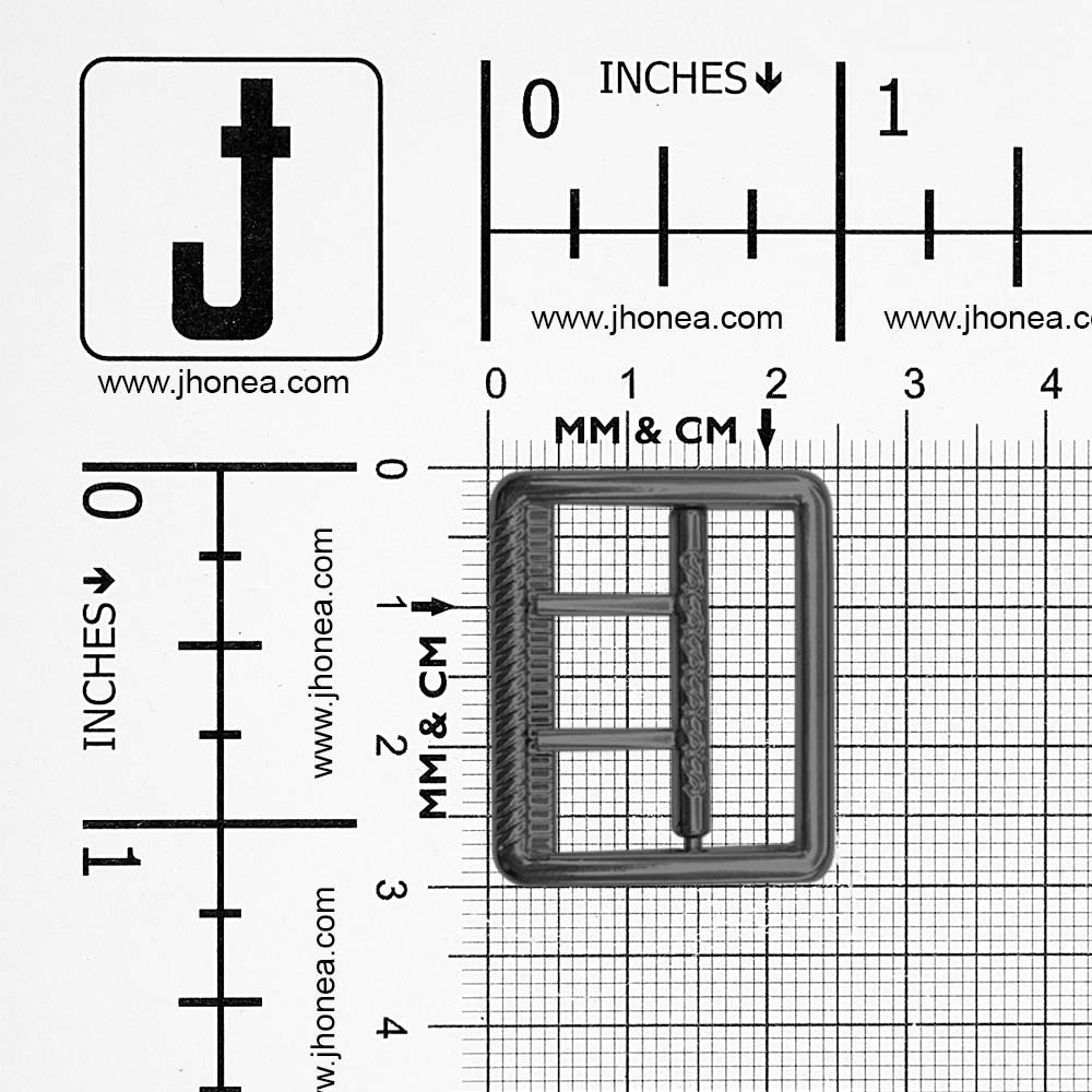 Modern Rectangular Shaped Metal Pant Buckle for Men’s & Women’s Apparel
