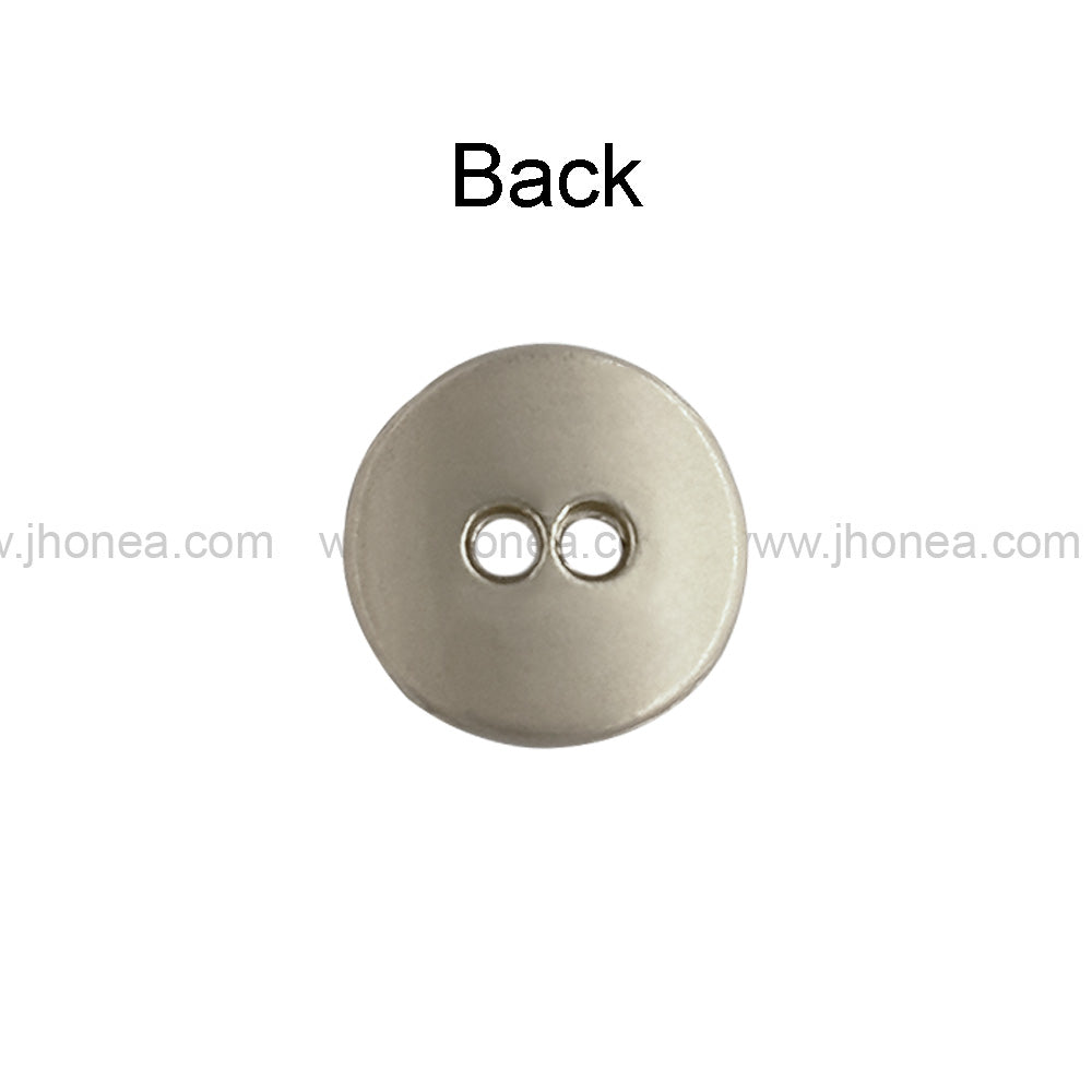 Fashionable Round Shape with Curvy Structure Metal Button