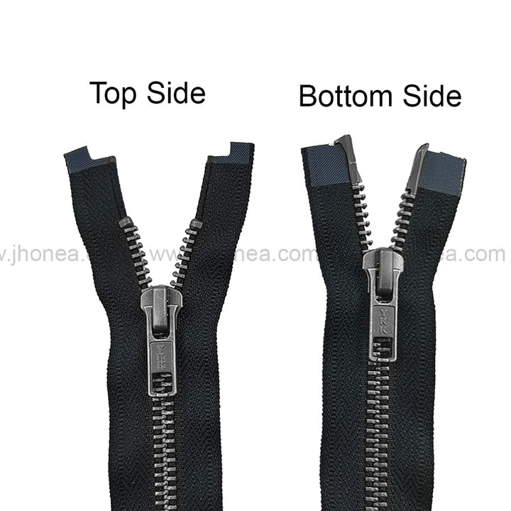 YKK #5 Teeth Premium Two Way Metal Zipper for Jackets