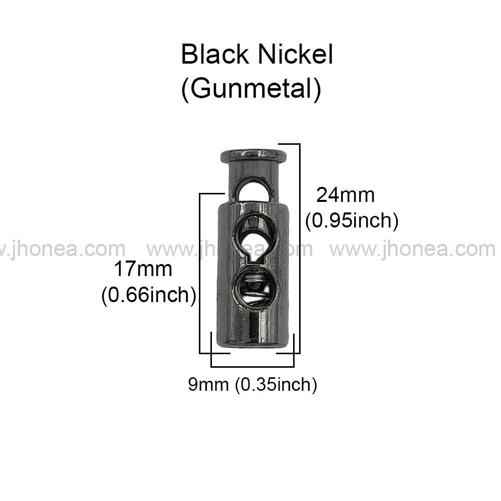 Classic Two-Hole Spring Plastic Cord Lock for Hoodies