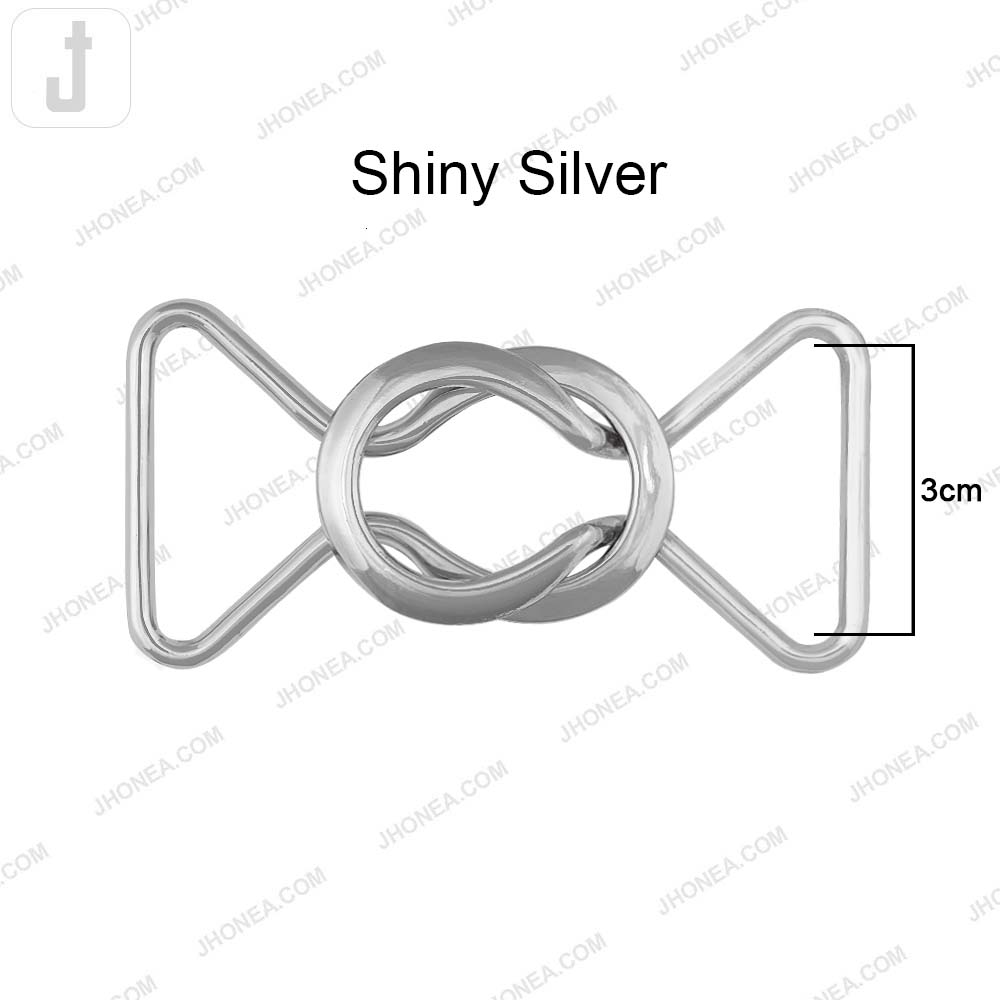 Classic Geometrical Structure Shiny Closure Clasp Buckle