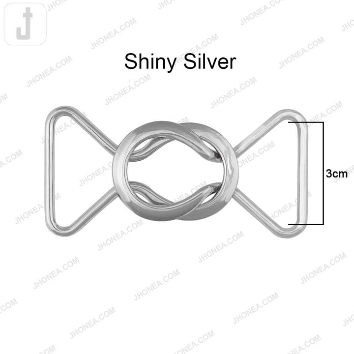 Classic Geometrical Structure Shiny Closure Clasp Buckle