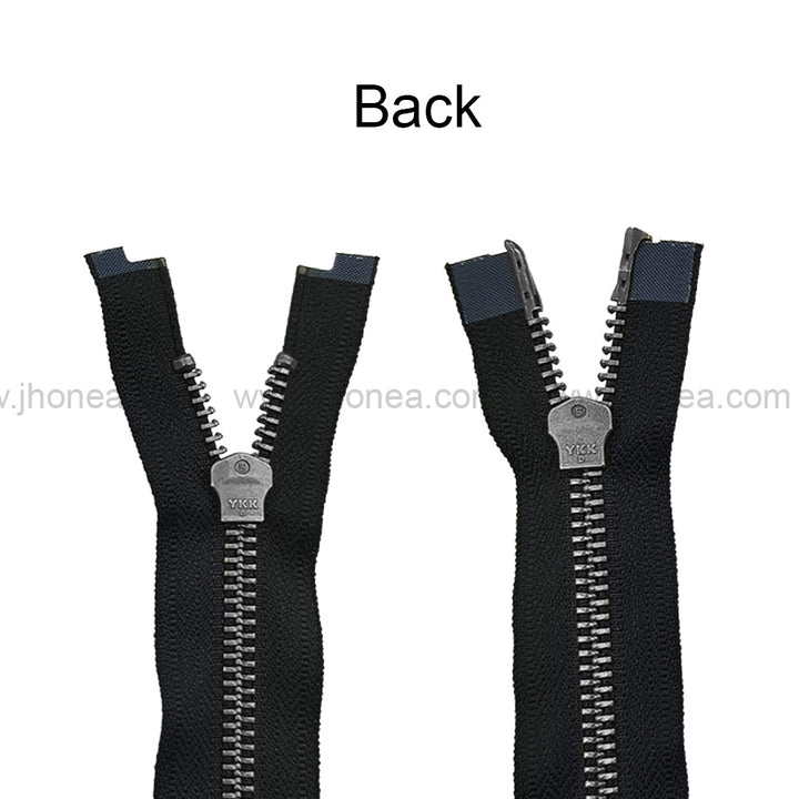YKK #5 Teeth Premium Two Way Metal Zipper for Jackets