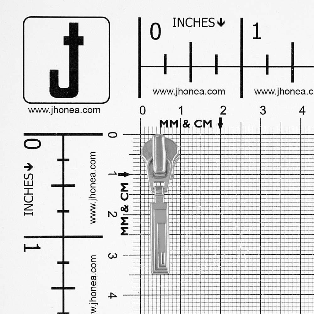 YKK #3 Premium Quality Fancy Metal Zipper Puller