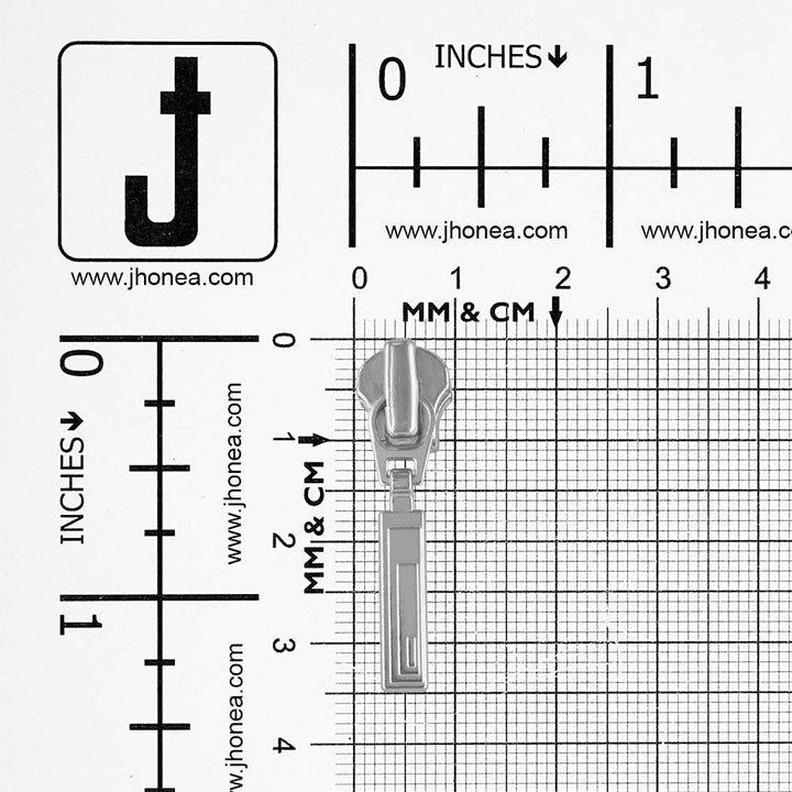 YKK #3 Premium Quality Fancy Metal Zipper Puller