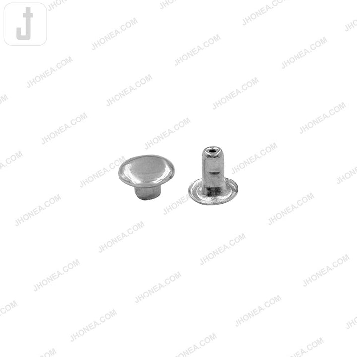 Elegant Solid Brass Flat Rivets for Denim/Leather/Bags/DIY Craft Projects