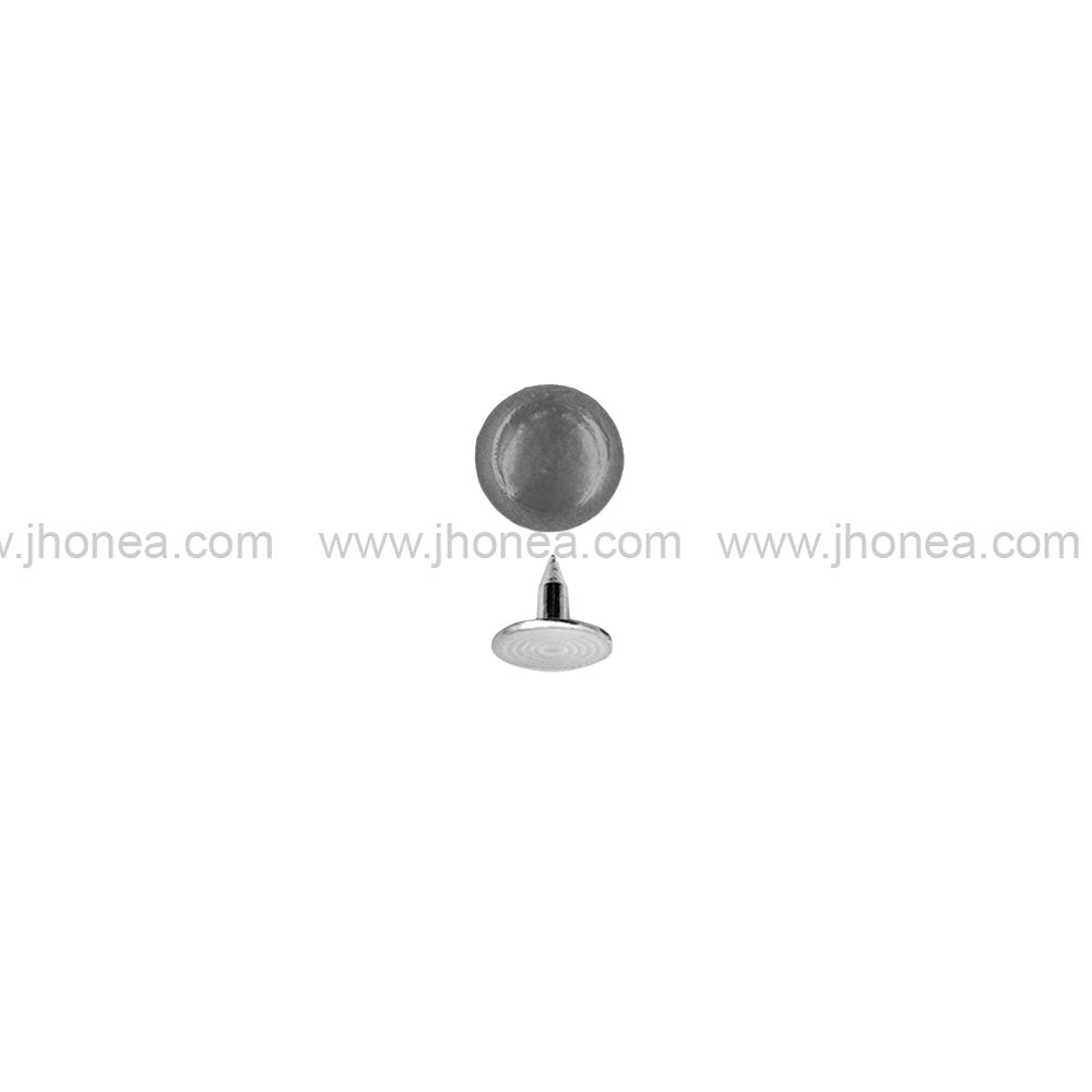 Round 6mm Gunmetal Dome Rivet Fastener Studs for Jeans/Jackets