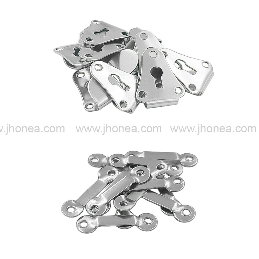 Durable 2-Part Hook & Bar Sew-On Hooks for Formal Pants & Trousers