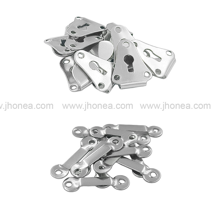 Durable 2-Part Hook & Bar Sew-On Hooks for Formal Pants & Trousers