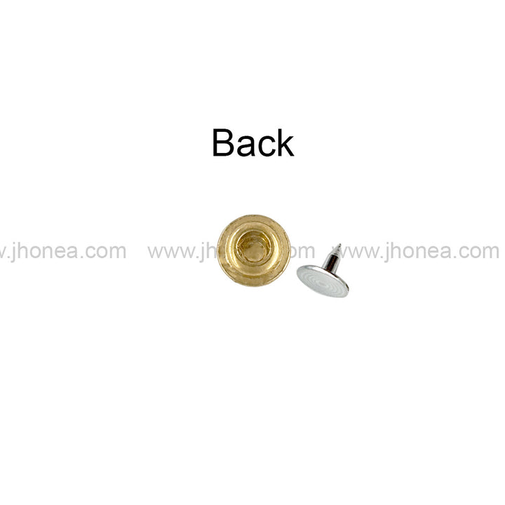 Round 6mm Dome Rivet Fastener Studs for Jeans/Jackets