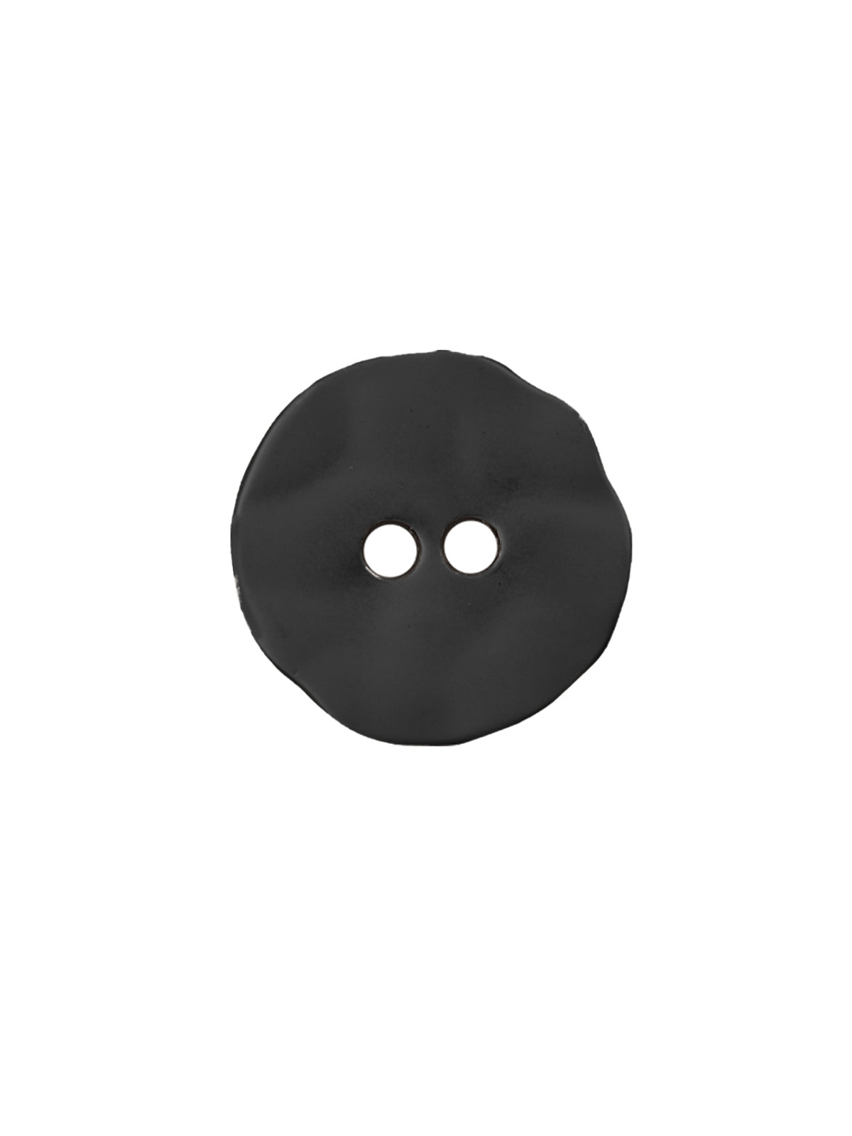 Round Shape with Uneven Edges Matte Metal Buttons