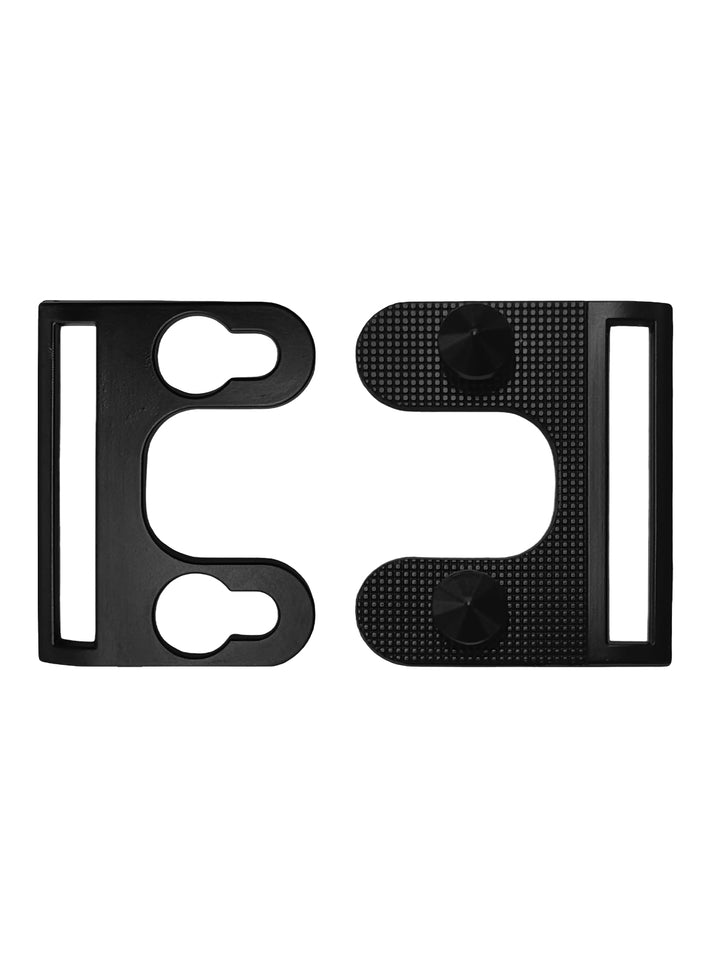 Premium Double Slot Interlocking Metal Closure Clasp Buckle for Bags/Belts