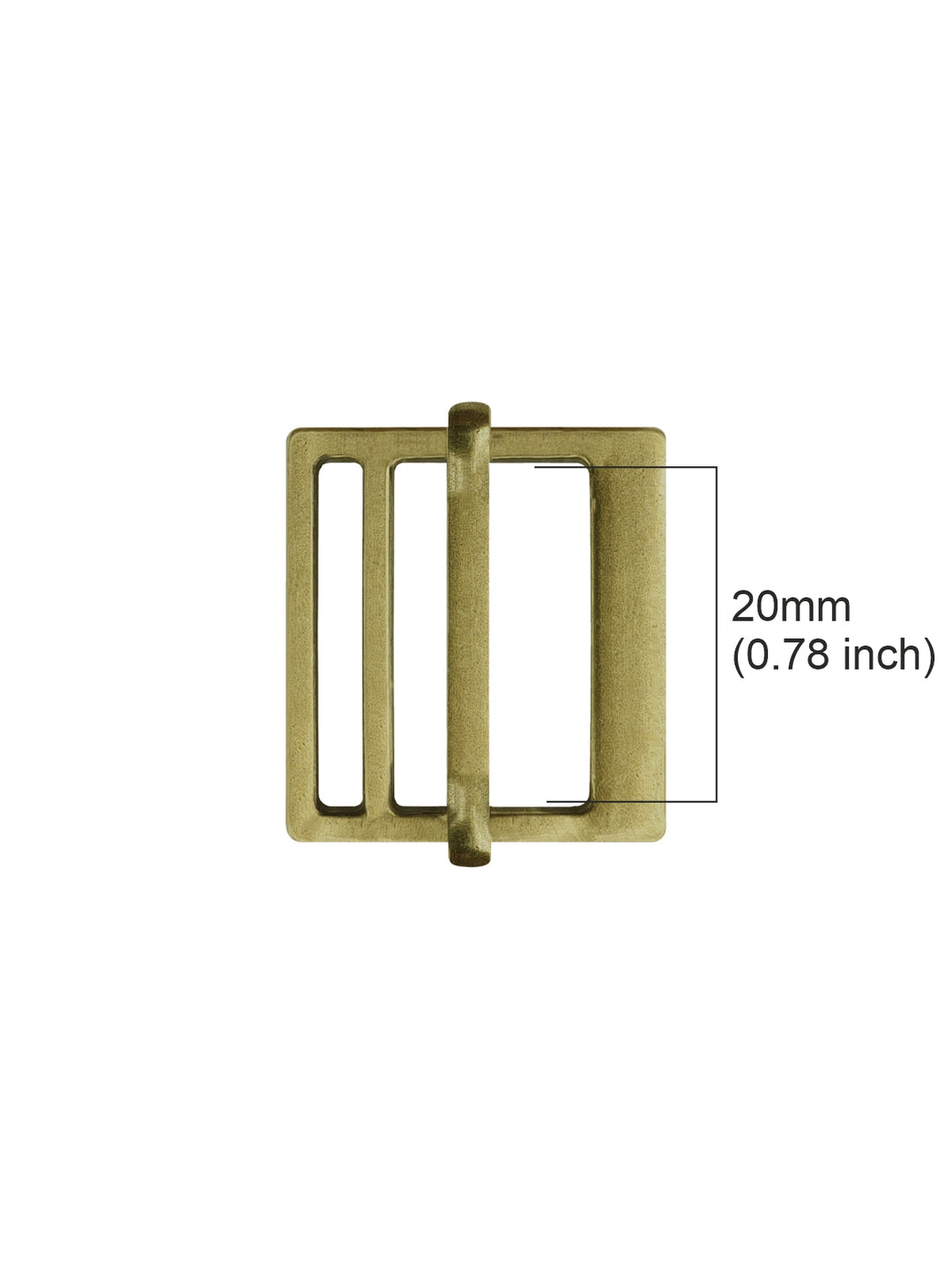 Tailor's choice Adjustable Metal Buckle with Slider for Gurkha Pants