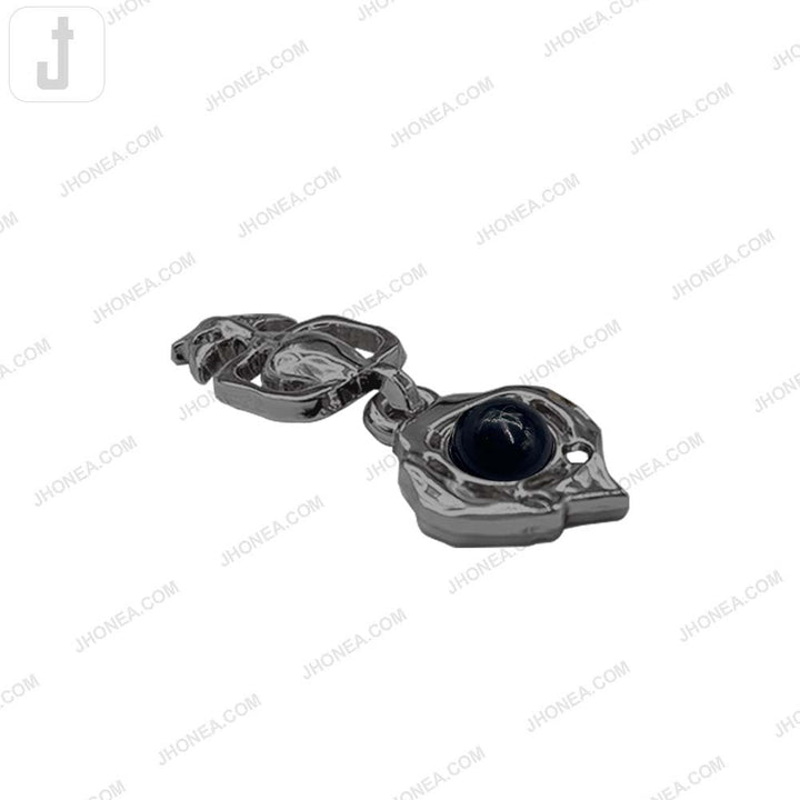 Trendy Pearl Clasp Buckle Hook and Eye Metal Buckle for Fashion Use