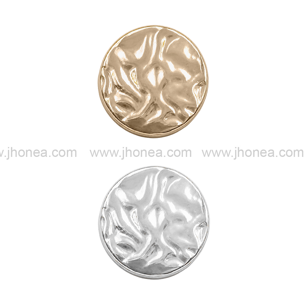 Round Shape Classic Hollow Back Shank Metal Button