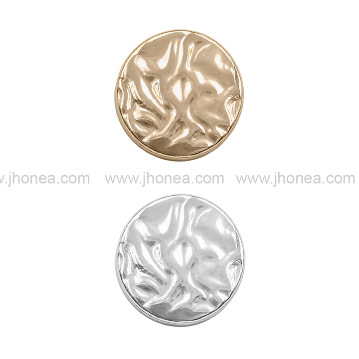 Round Shape Classic Hollow Back Shank Metal Button