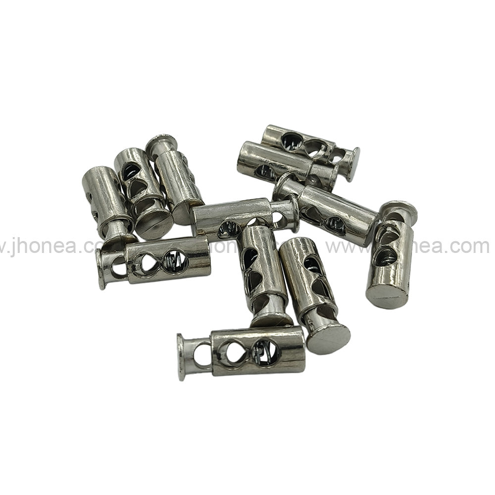 Classic Two-Hole Spring Plastic Cord Lock for Hoodies