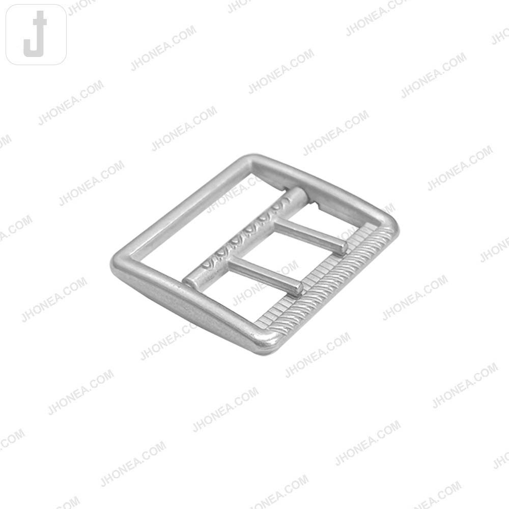 Modern Rectangular Shaped Metal Pant Buckle for Men’s & Women’s Apparel