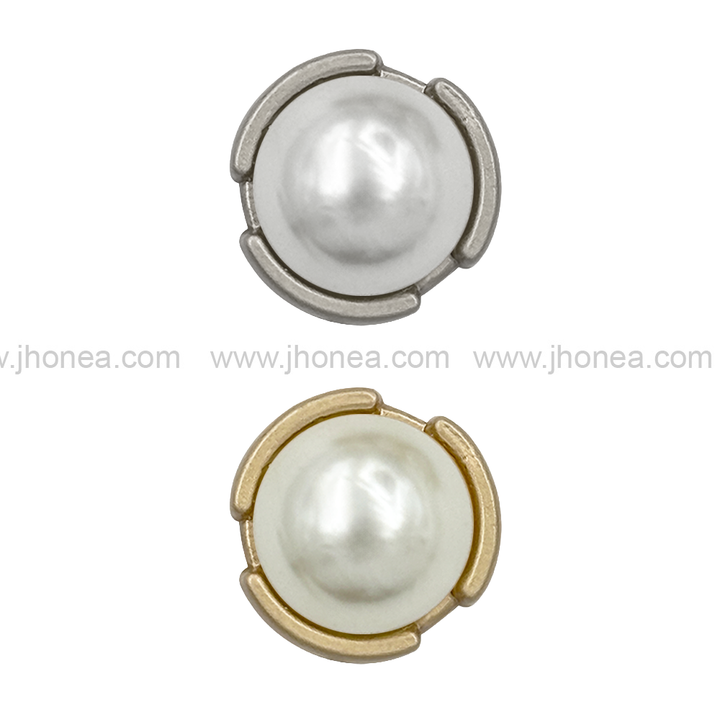 10mm (16L) Round Shape Cutting Edges Pearl Button